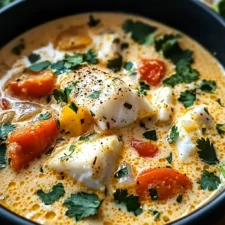 Creamy Coconut White Fish Stew
