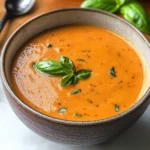 Creamy Roasted Red Pepper Soup