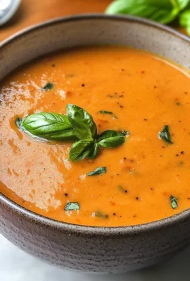 Creamy Roasted Red Pepper Soup