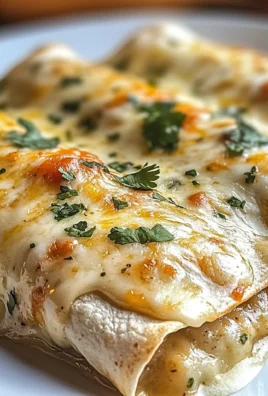Creamy White Chicken Enchiladas