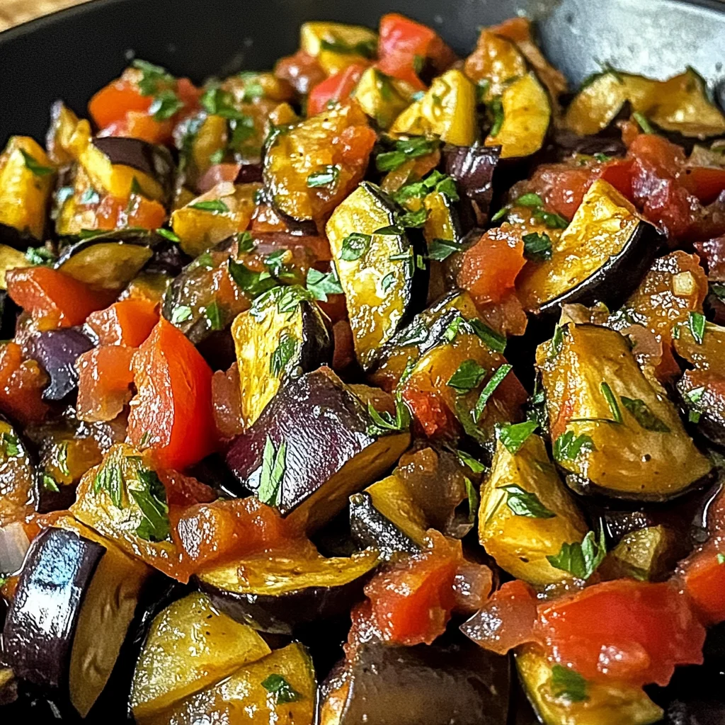 Create a Flavorful Eggplant and Zucchini Sauté in 30 Minutes