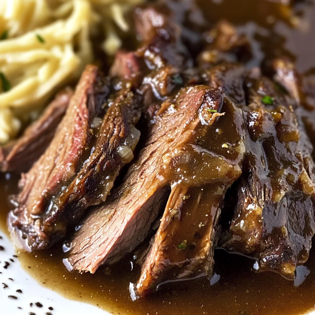 Crock Pot Chuck Roast (SO tender & easy!)