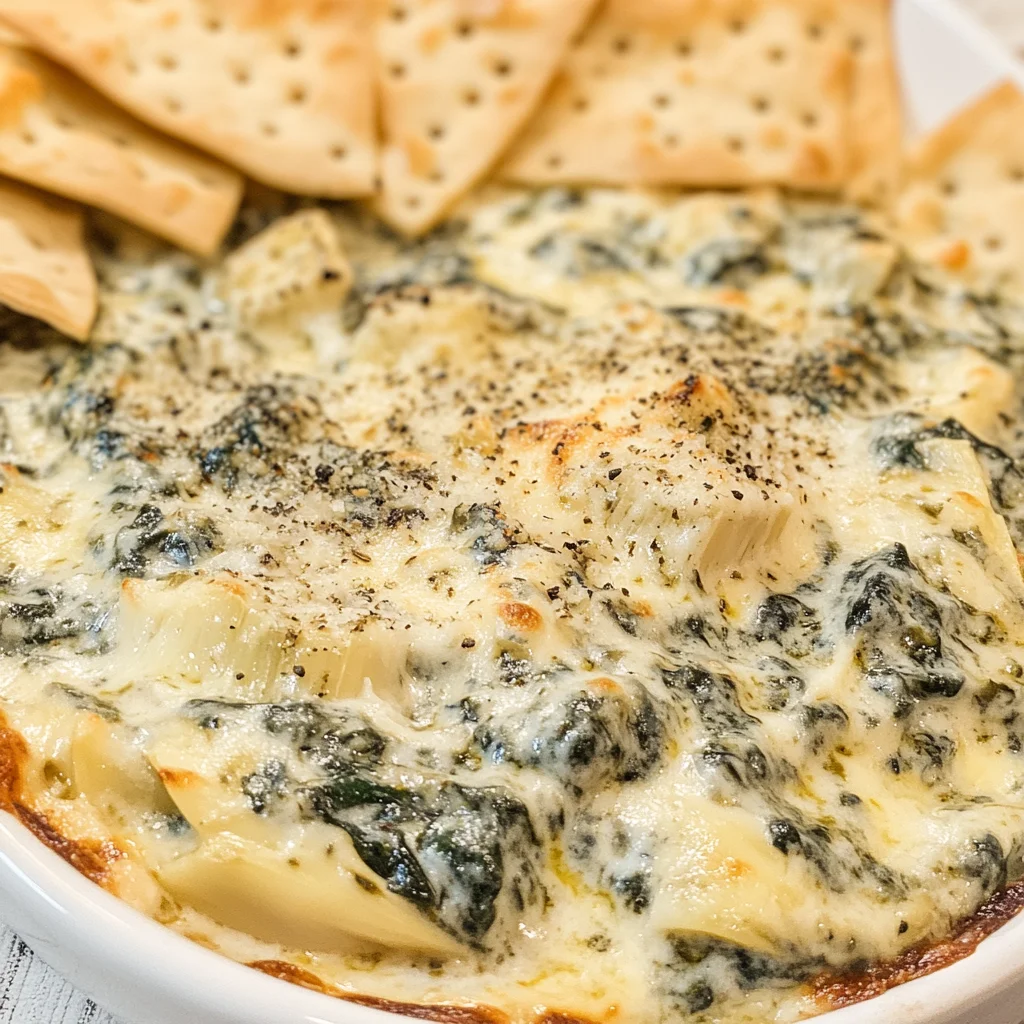 Crockpot Spinach Artichoke Dip