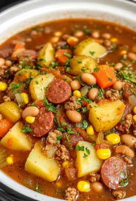 Crockpot Texas Cowboy Stew
