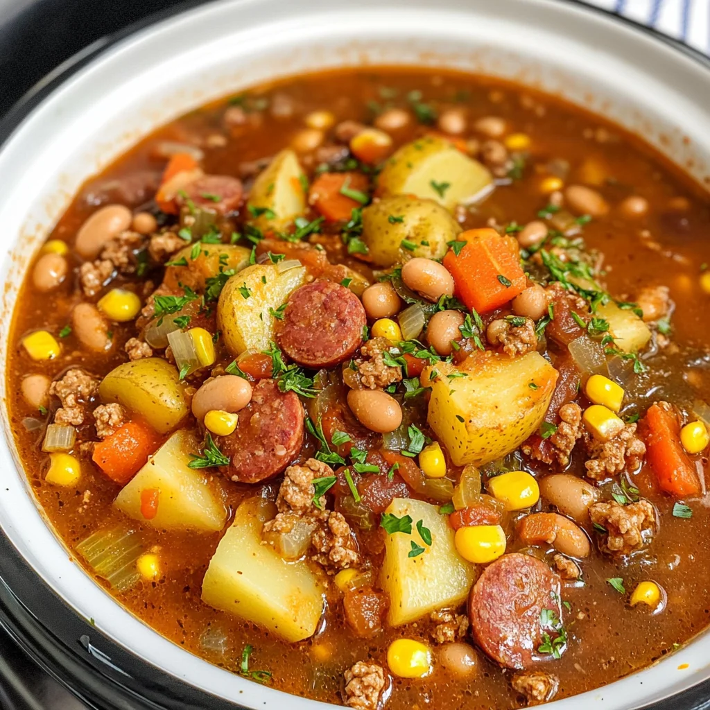 Crockpot Texas Cowboy Stew