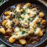 French Onion Gnocchi