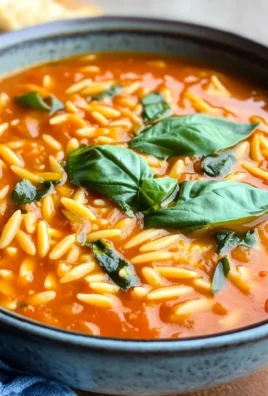 Hearty Tomato Orzo Soup