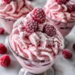 Himbeercreme / 5 Minuten Blitz-Dessert