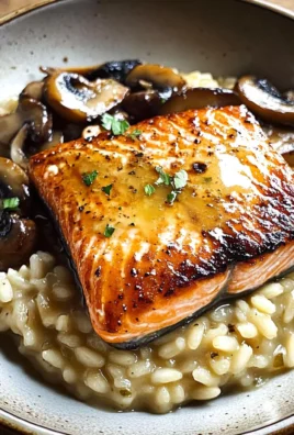 Japanese Style Risotto with Seared Salmon