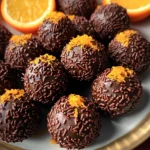 Juicy Orange Chocolate Christmas Truffles