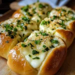 Korean Cream Cheese Garlic Bread