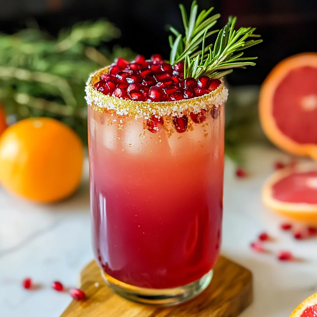 Merry Christmas Mocktail