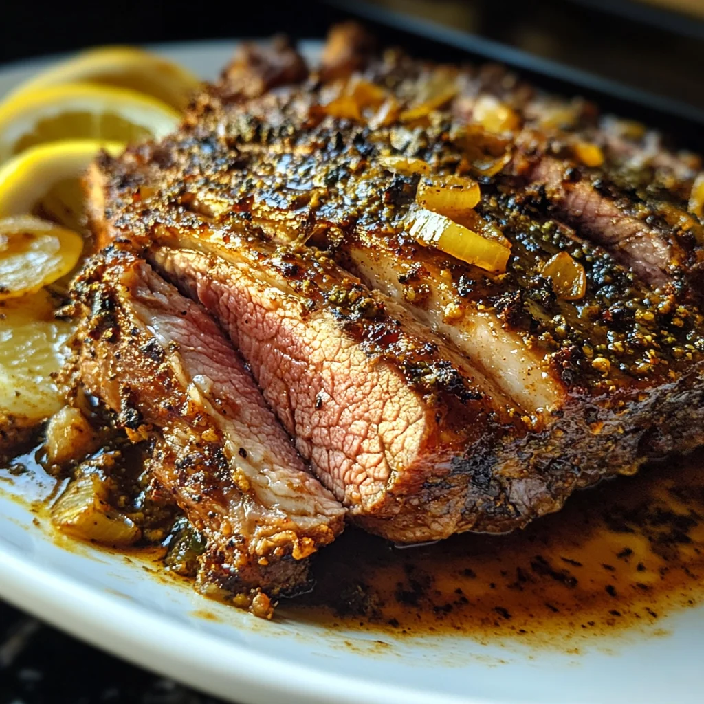 Moroccan Spiced Lamb Shoulder