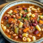 Olive Garden Copycat Pasta E Fagioli Slow Cooker Soup