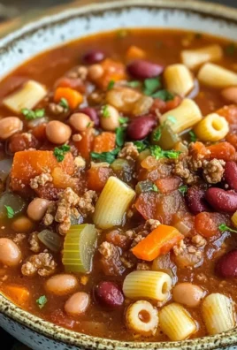 Olive Garden Copycat Pasta E Fagioli Slow Cooker Soup