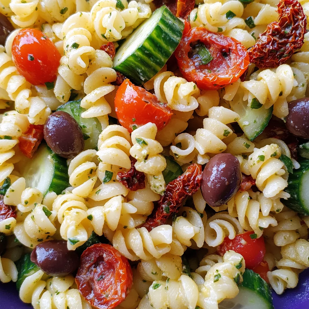 Overnight Pasta Salad (the BEST Pasta Salad EVER)