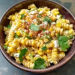 Perfect Mexican Street Corn Pasta Salad - homefoodkitchen