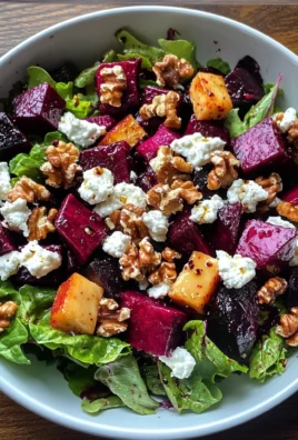 Roasted Beet Salad With Goat Cheese And Walnuts Recipe