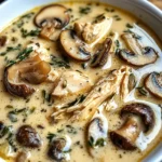 Rotisserie Chicken Mushroom Soup