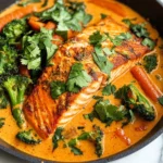 Salmon Coconut Curry