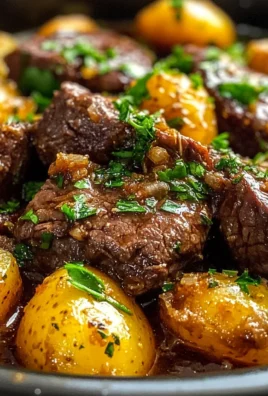 Slow Cooker Garlic Butter Beef
