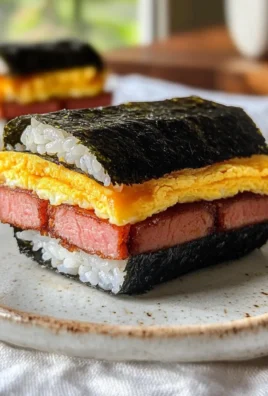Spam Musubi with Egg