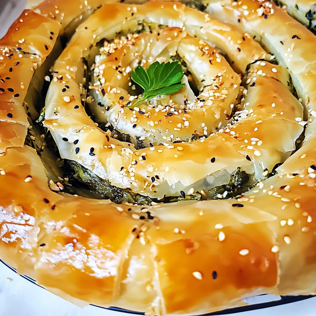 Spanakopita Spiral