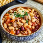 Spicy Italian Sausage Pasta e Fagioli