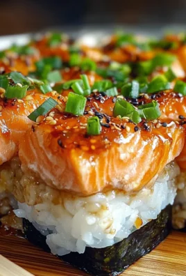Spicy Salmon Sushi Bake Recipe