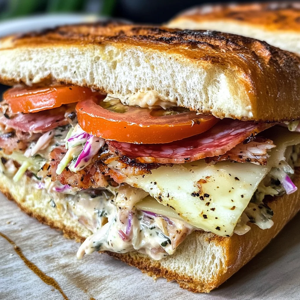 The Ultimate Gourmet Ciabatta Sandwich