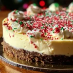 🎄 Christmas Sugar Cookie Cheesecake 🎄