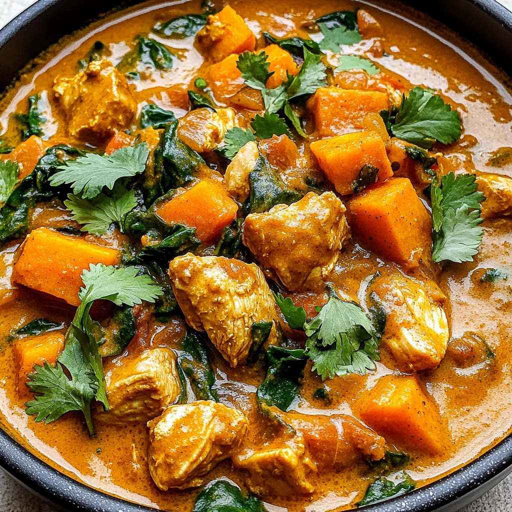 Chicken Sweet Potato Curry
