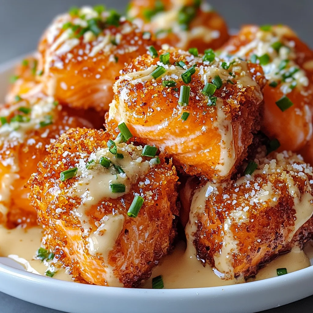 Crispy Bang Bang Salmon Bites: A Delicious Treat Awaiting You!