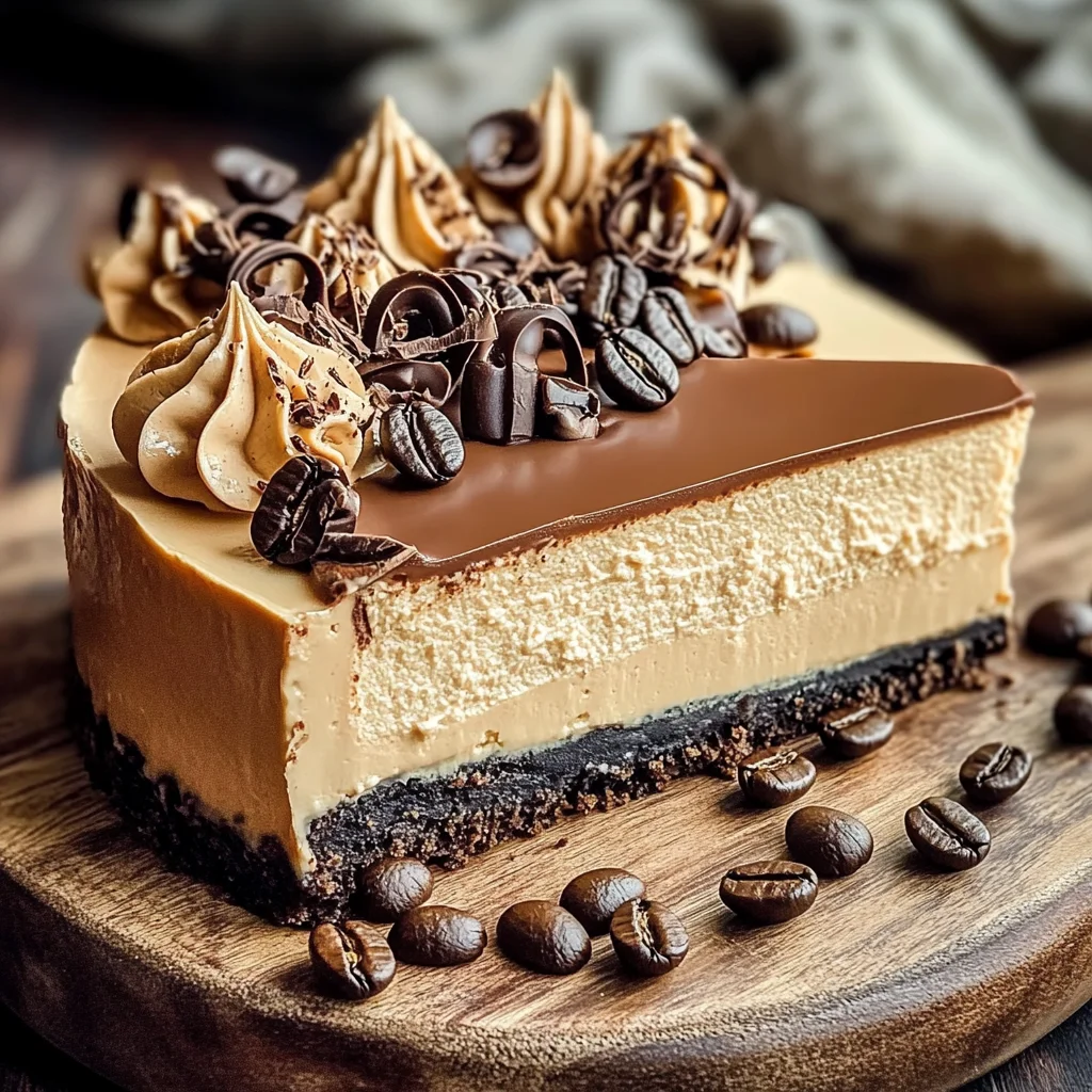 Decadent Coffee Cheesecake: A Sweet Slice of Bliss