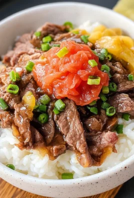 Gyudon (Japanese Beef Bowl)
