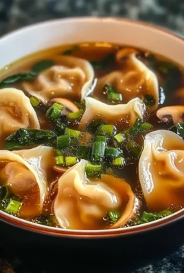 Potsticker Soup Comforting Flavorful Bowl