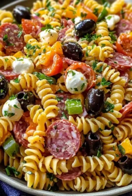 Quick Italian Pasta Salad (with 1 Secret Ingredient) - Alrightwithme