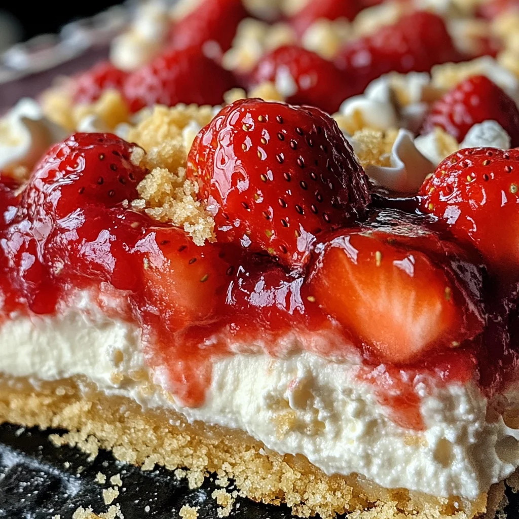 Strawberry Cheesecake Dump Cake