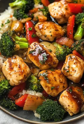 Baked Honey Balsamic Chicken Breast and Veggies