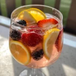 Berry Rosé Sangria Cocktail Recipe