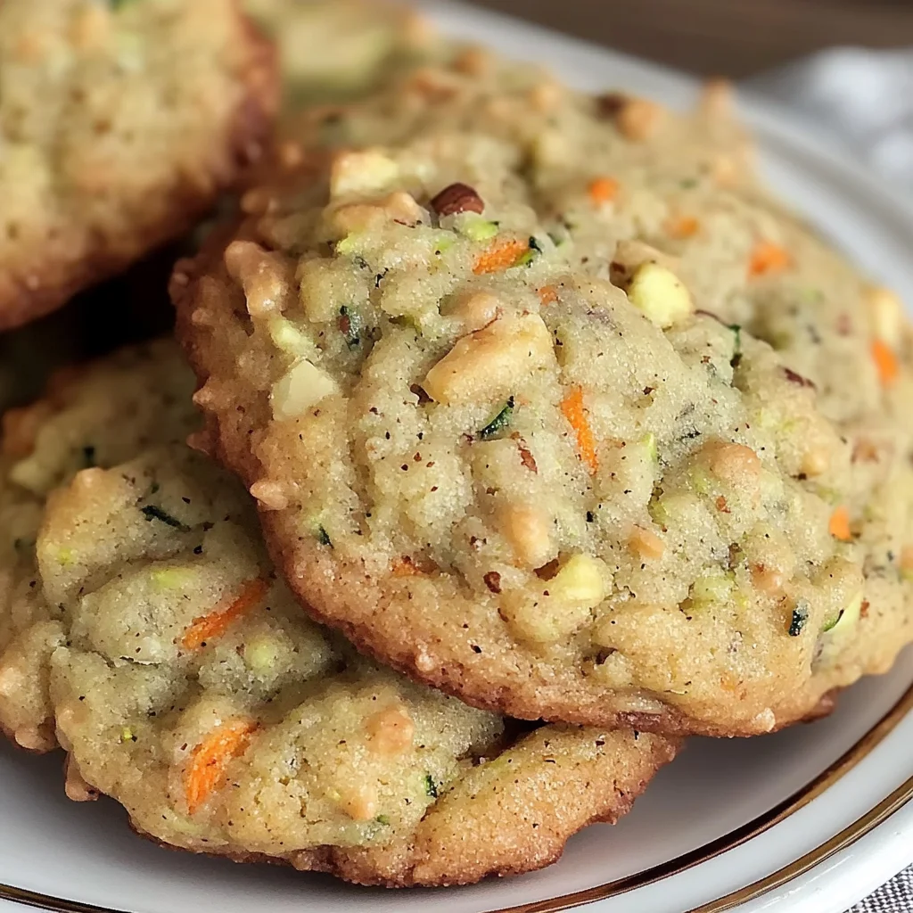 Best Pecan Zucchini Carrot Cookies