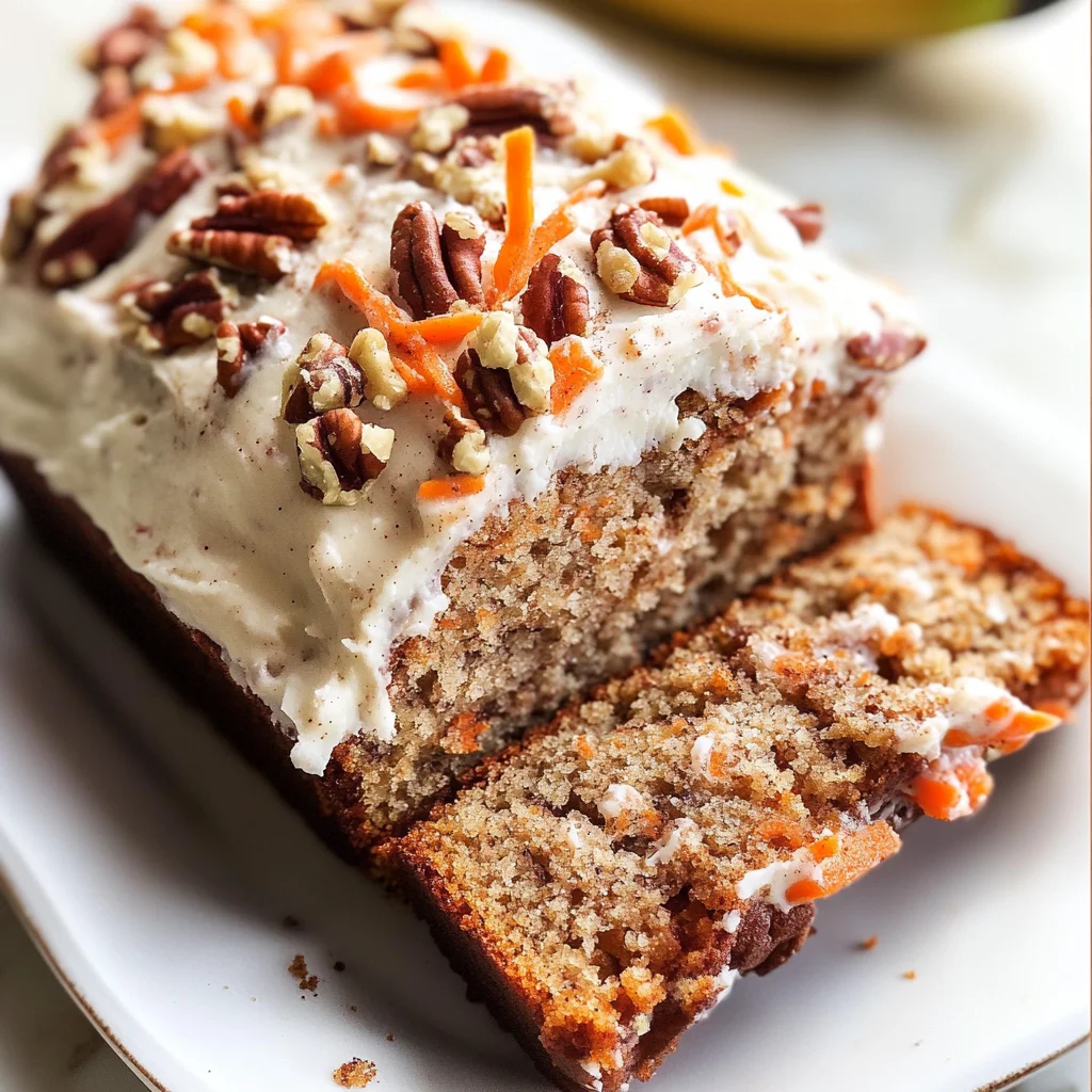 Carrot Cake Banana Bread