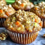 Carrot Cake Zucchini Muffins – Moist, Spiced & Packed with Veggies!