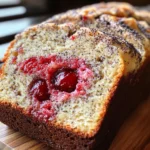 Cherry Almond Poppyseed Bread