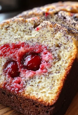 Cherry Almond Poppyseed Bread