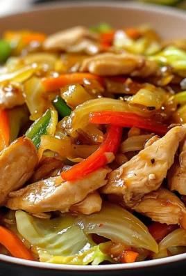 Chinese Chicken Cabbage Stir-Fry
