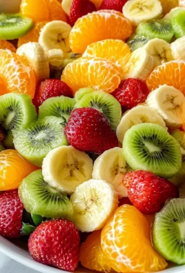 Delicious Easter Fruit Salad with Peach Pie Filling