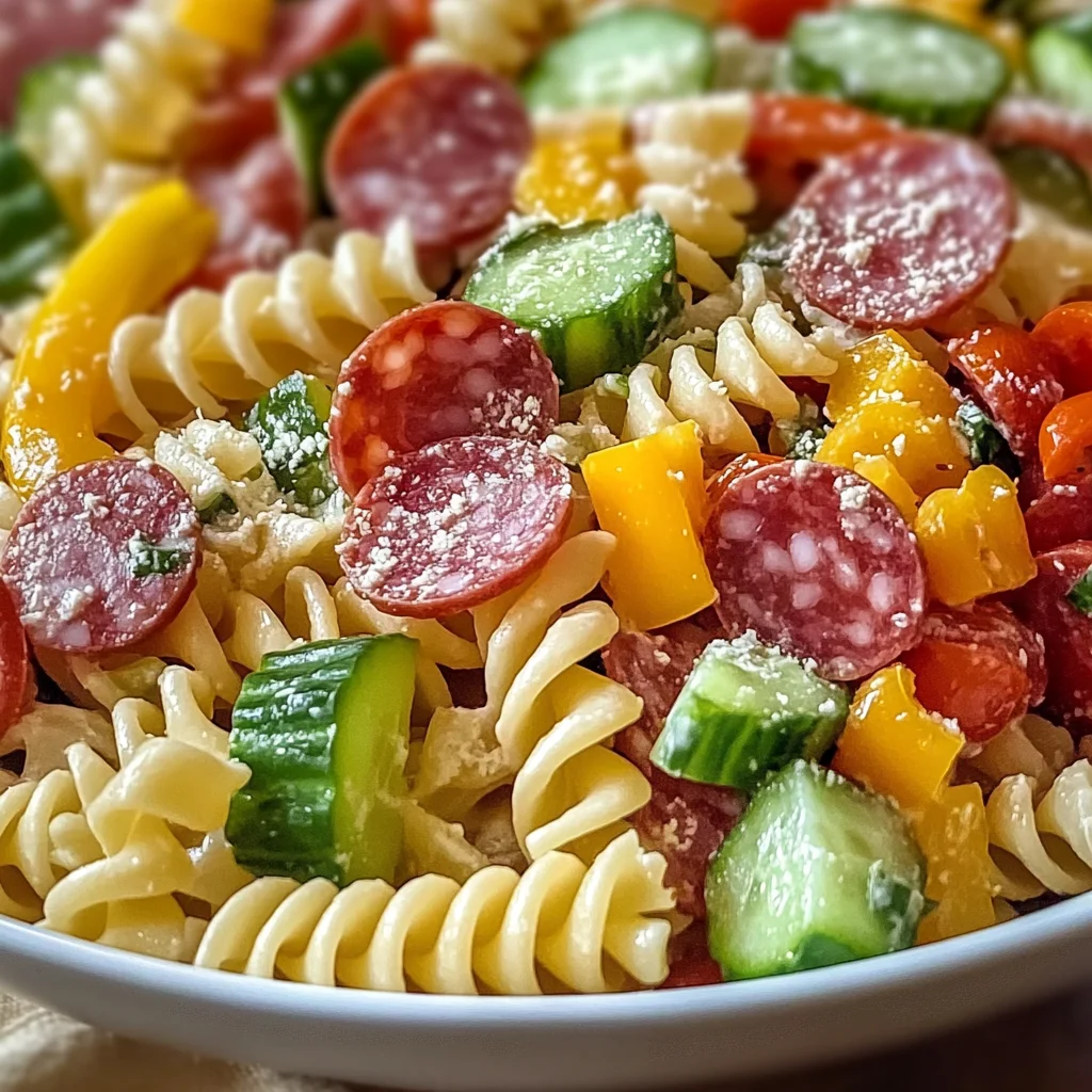 Grinder Salad: Fresh, Easy Flavorful Pasta Perfect for Picnics