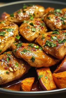 Honey Garlic Chicken and Sweet Potato: Comfort on Your Plate