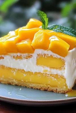 Irresistible Tasty Mango Milk Cake for Tropical Bliss